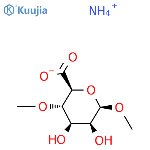 Alginic acid, ammoniumsalt structure