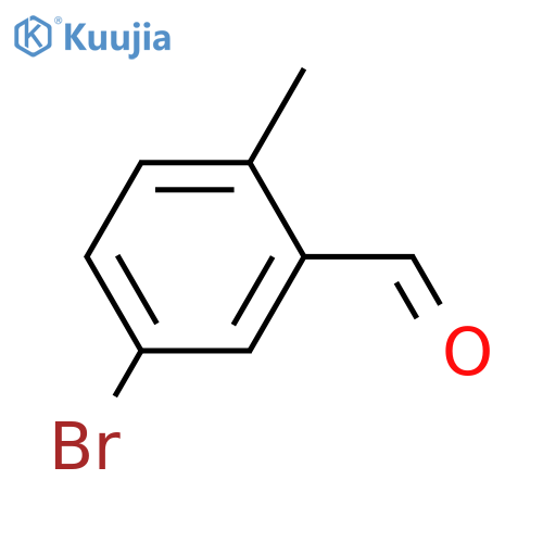 5-Bromo-2-methylbenzaldehyde structure