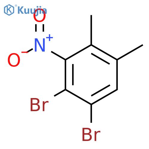 Benzene, 1,2-dibromo-4,5-dimethyl-3-nitro- structure