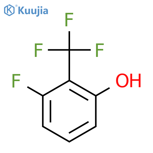 3-fluoro-2-(trifluoromethyl)phenol structure