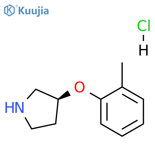 (S)-3-(2-Methylphenoxy)pyrrolidine HCl structure