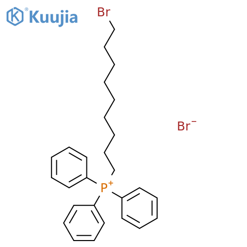 Phosphonium, (9-bromononyl)triphenyl-, bromide structure