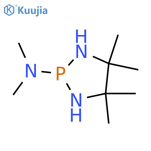 1,3,2-Diazaphospholidin-2-amine, N,N,4,4,5,5-hexamethyl- structure