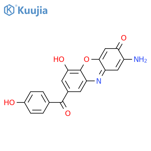 2-Amino-8-benzoyl-6-hydroxy-3H-phenoxazin-3-one; 4'-Hydroxy structure