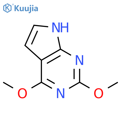 2,6-Dimethoxy-7-deazapurine structure