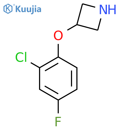 3-(2-Chloro-4-fluorophenoxy)azetidine structure