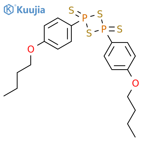 1,3,2,4-Dithiadiphosphetane, 2,4-bis(4-butoxyphenyl)-, 2,4-disulfide structure