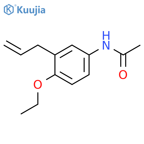 ACETAMIDE, N-[4-ETHOXY-3-(2-PROPENYL)PHENYL]- structure