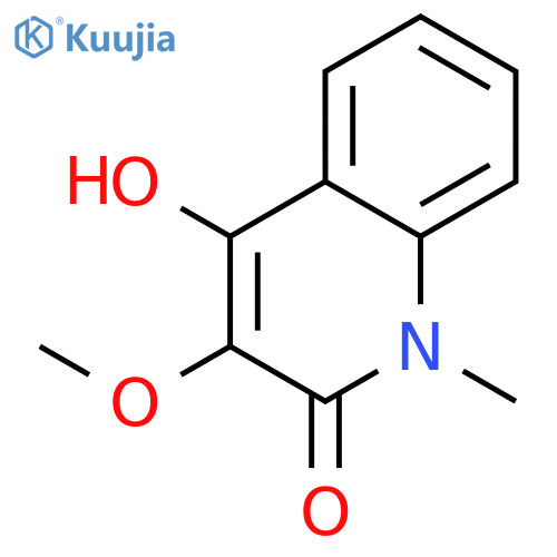 4-Hydroxy-3-methoxy-1-methylquinolin-2(1H)-one structure