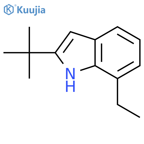 2-tert-Butyl-7-ethyl-1h-indole structure