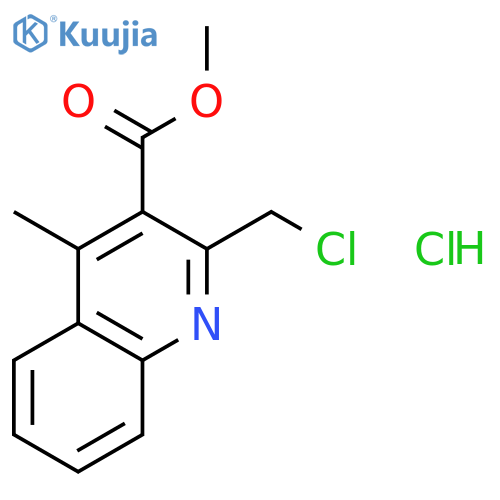 Methyl 2-(Chloromethyl)-4-Methylquinoline-3-Carboxylate Hydrochloride, 97% structure