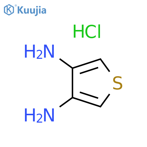 3,4-Diaminothiophene Dihydrochloride structure
