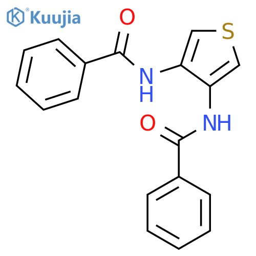 Benzamide, N,N'-3,4-thiophenediylbis- structure