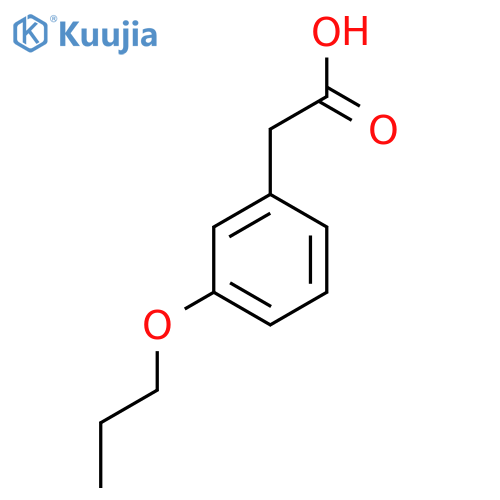 2-(3-propoxyphenyl)acetic Acid structure
