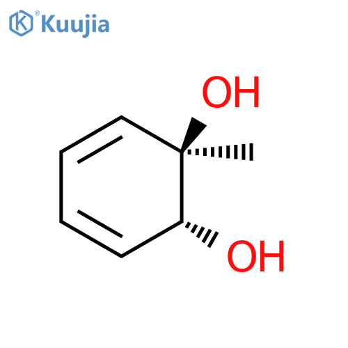 3,5-Cyclohexadiene-1,2-diol, 1-methyl-, (1R,2R)- structure