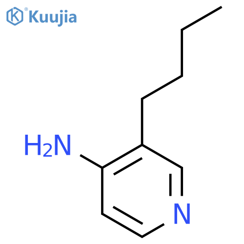 3-butylpyridin-4-amine structure