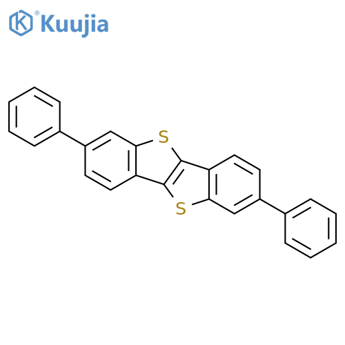 2,7-Diphenyl1benzothieno3,2-b1benzothiophene structure