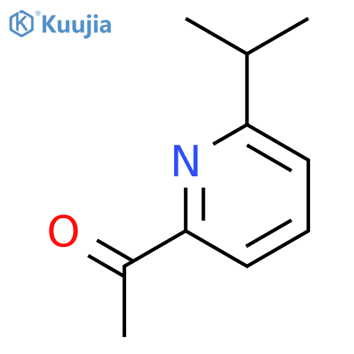 1-[6-(1-methylethyl)-2-pyridinyl]-Ethanone structure
