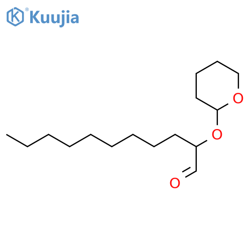 2-[(Oxan-2-yl)oxy]undecanal structure