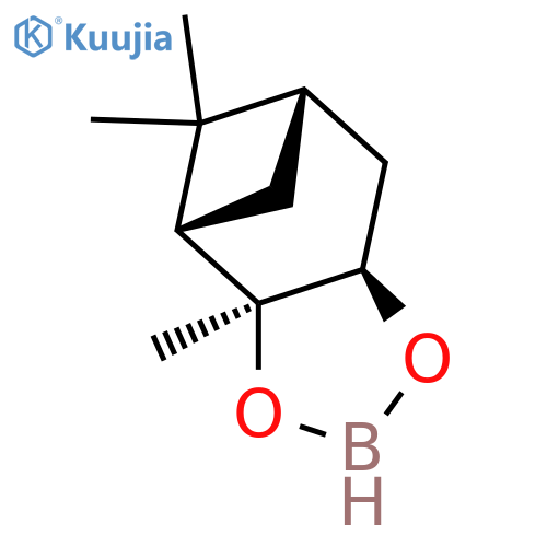 (1S,2S,6S,8S)-2,9,9-trimethyl-3,5-dioxa-4-boratricyclo[6.1.1.02?]decane structure