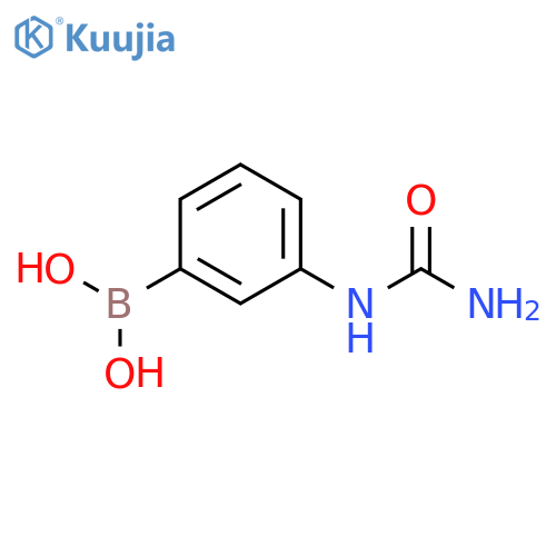 (3-Ureidophenyl)boronic Acid structure