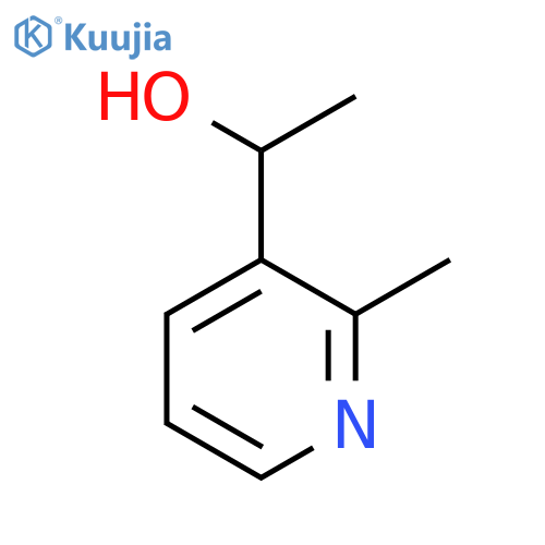 1-(2-Methylpyridin-3-yl)ethan-1-ol structure
