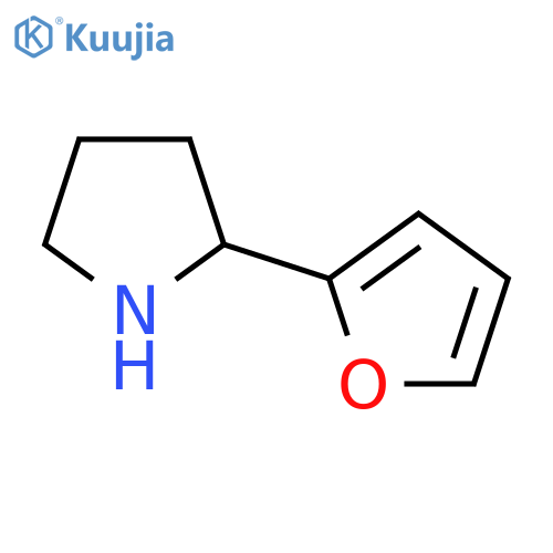 2-(furan-2-yl)pyrrolidine structure