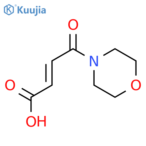(2E)-4-(morpholin-4-yl)-4-oxobut-2-enoic acid structure