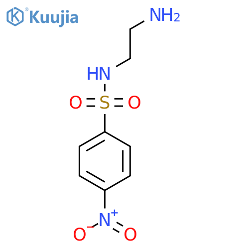 N-(2-aminoethyl)-4-nitrobenzenesulfonamide structure