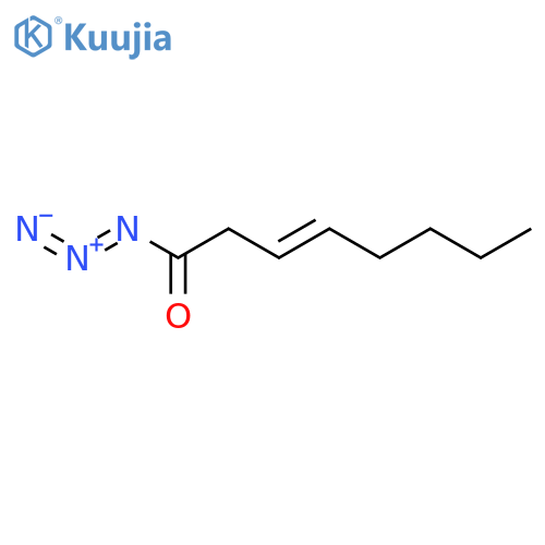 3-Octenoyl azide structure