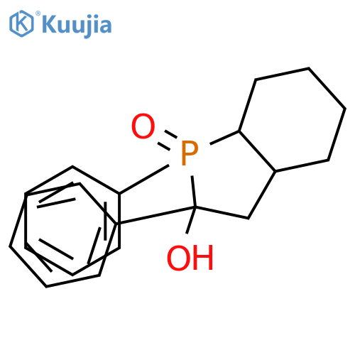 1H-Phosphindol-2-ol, octahydro-1,2-diphenyl-, 1-oxide structure