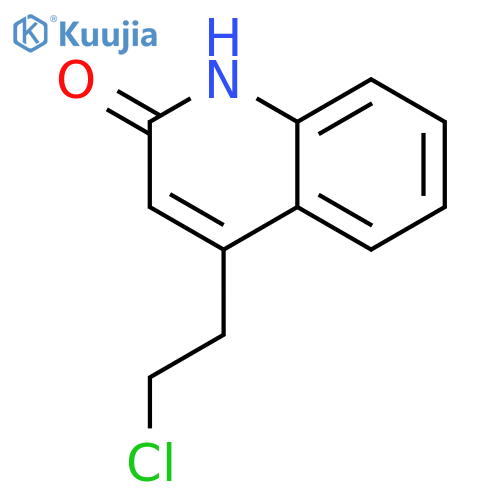 4-(2-CHLOROETHYL)-1,2-DIHYDROQUINOLIN-2-ONE structure