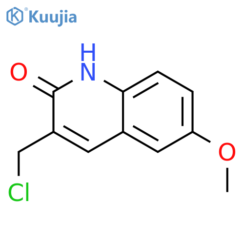 3-(Chloromethyl)-6-methoxy-1,2-dihydroquinolin-2-one structure