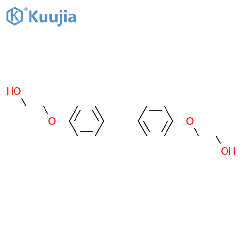 Bisphenol A Bis(2-hydroxyethyl) Ether structure