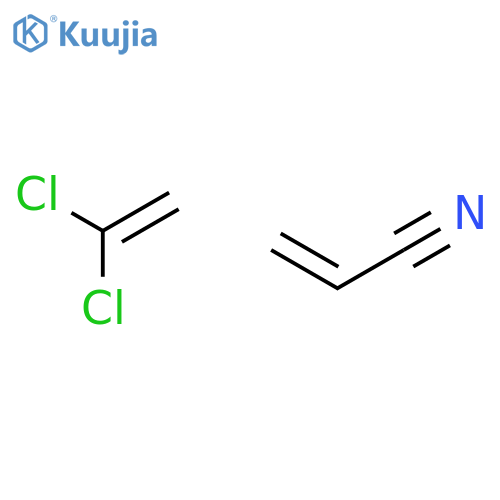 Vinylidene chloride-Acrylonitrile Copolymer(80/20) structure