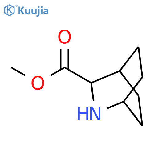 2-Azabicyclo[2.2.2]octane-3-carboxylic acid, methyl ester structure