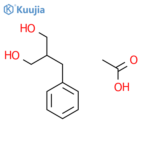 2-Benzyl-3-hydroxypropyl Acetate structure