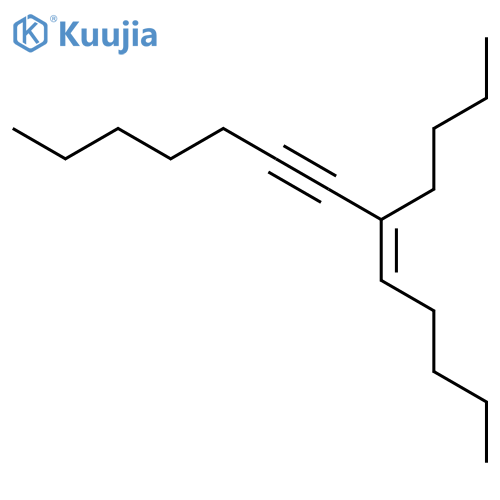 5-Tridecen-7-yne, 6-butyl-, (E)- structure
