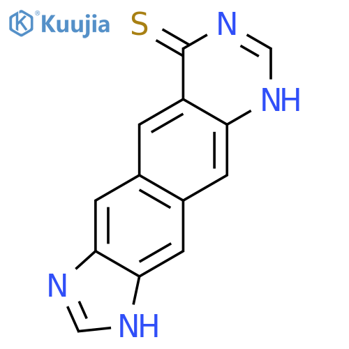 9H-BENZIMIDAZO[5,6-G]QUINAZOLINE-9-THIONE, 1,6-DIHYDRO- structure