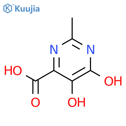 5,6-DIHYDROXY-2-METHYL-PYRIMIDINE-4-CARBOXYLIC ACID structure