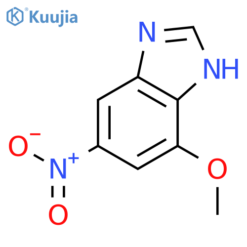 7-methoxy-5-nitro-1H-Benzimidazole structure