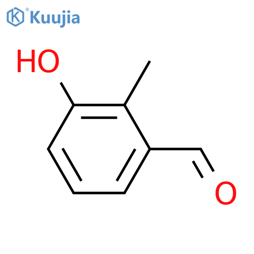 3-Hydroxy-2-methylbenzaldehyde structure