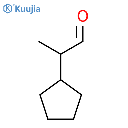 2-Cyclopentylpropanal structure