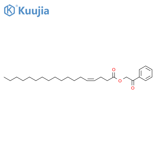 4-Octadecenoic acid, 2-oxo-2-phenylethyl ester, (Z)- structure