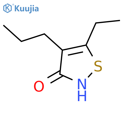 3(2H)-Isothiazolone, 5-ethyl-4-propyl- structure