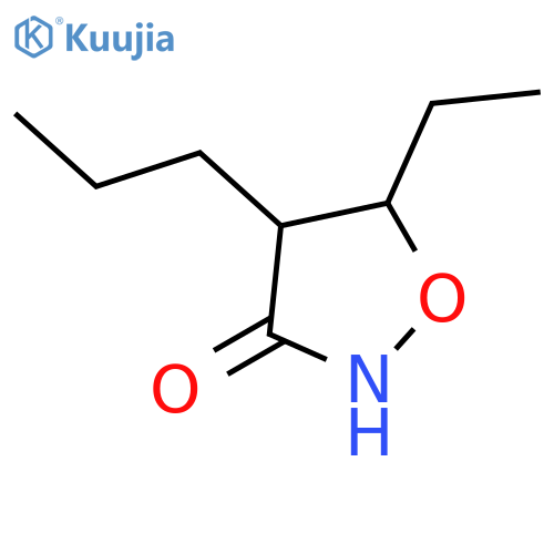 3-Isoxazolidinone, 5-ethyl-4-propyl- structure