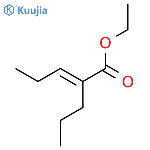 (E/Z)-2-Propyl-2-pentenoic Acid Ethyl Ester structure