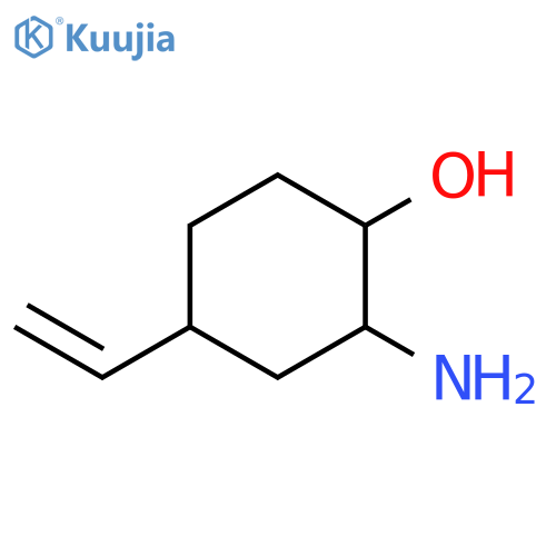 Cyclohexanol,2-amino-4-ethenyl- structure