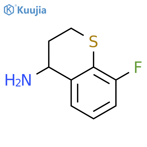 8-Fluorothiochroman-4-amine structure