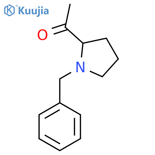 1-(1-benzylpyrrolidin-2-yl)ethan-1-one structure